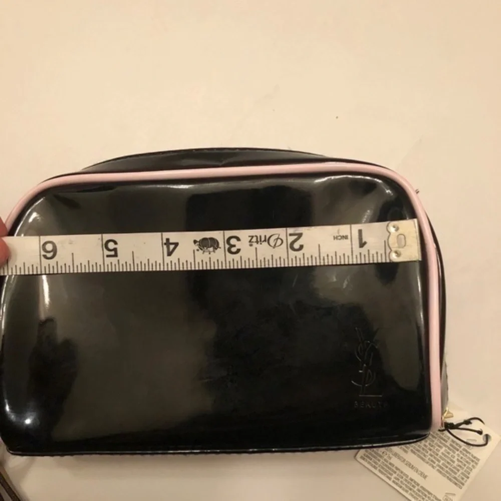 YSL yves saint Laurent beauty cosmetic bag pouch